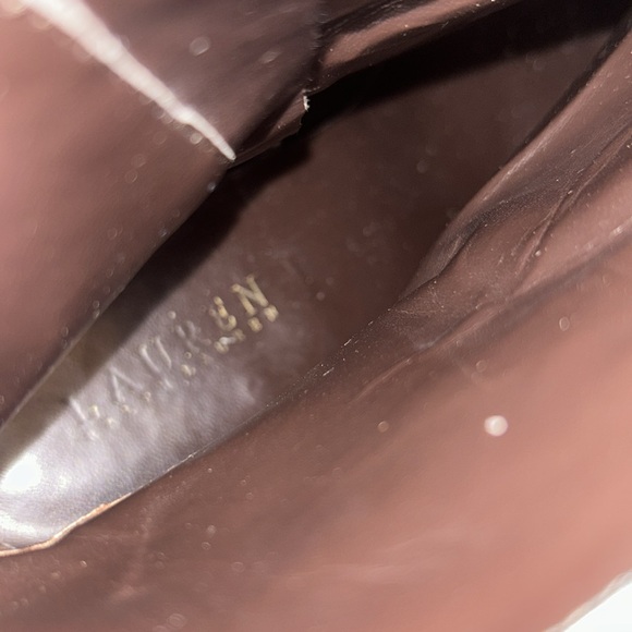 Lauren Ralph Lauren Buckle Heel Ankle Boots - Picture 10 of 10